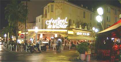 Juan les Pins la nuit