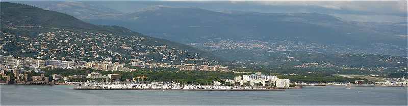 Panorama sur Mandelieu-La Napoule