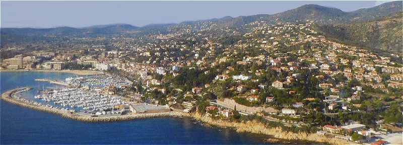 La station balnaire du Lavandou