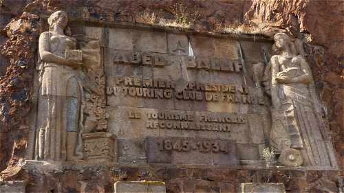 Plaque ddie  Abel Ballif