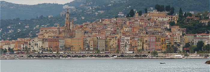 Panorama sur Menton