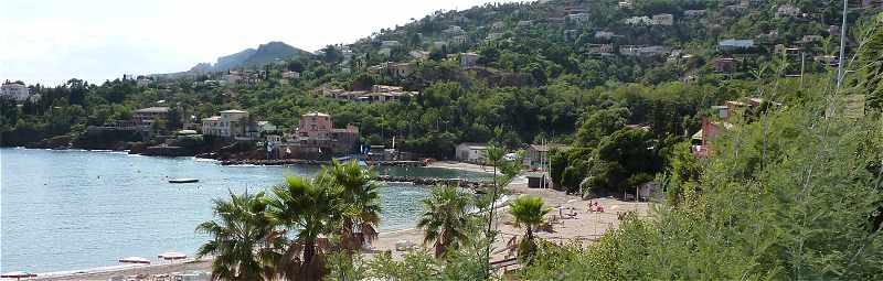 La plage de La Figueirette  Miramar