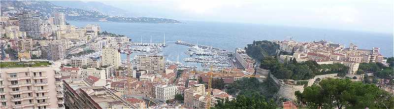 Panorama sur Monaco