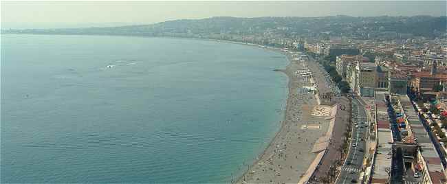 Nice : la Baie des Anges