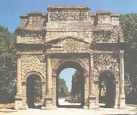 L'Arc de Triomphe d'Orange