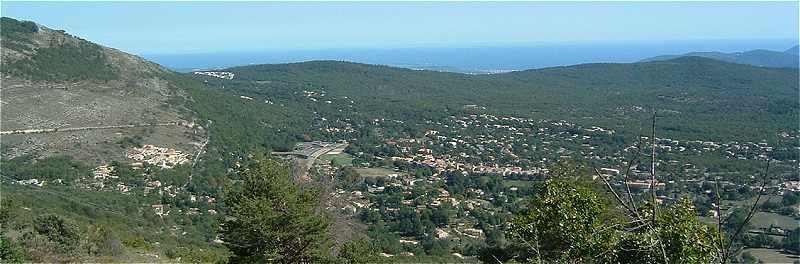 Panorama à partir du Pas de la Faye