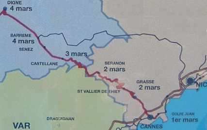 La Route Napolon en Provence