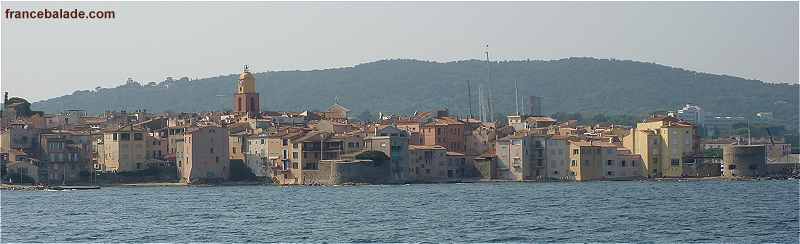 Panorama sur Saint Tropez