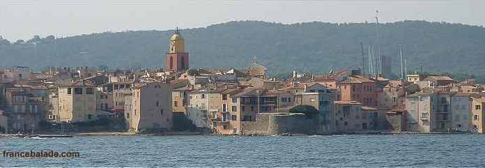 Panorama sur Saint Tropez