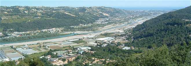 Vue de la Valle du Var