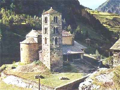 Canillo: Chapelle Romane de Saint Jean de Caselles (Xme sicle)