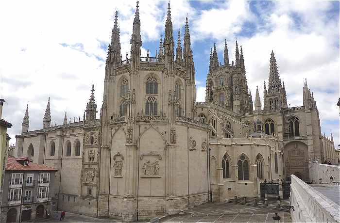Chevet de la cathdrale de Burgos