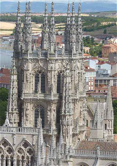 Cathdrale de Burgos: lanterne au-dessus de la croise du transept