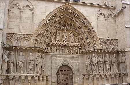 Portail des Aptres (ou de la Coroneria) de la cathdrale de Burgos