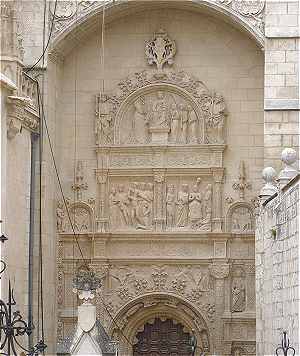 Portail de la Pellejeria de la cathdrale de Burgos