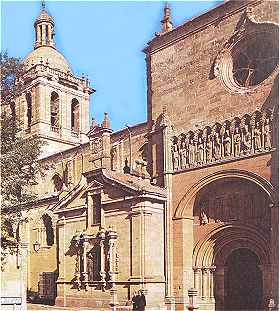 Faade Ouest de la Cathdrale de Ciudad Rodrigo