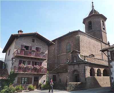 Le village d'Erratzu dans le Baztan