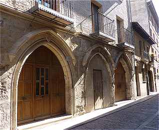 Rue ancienne dans le quartier San Martin  Estella