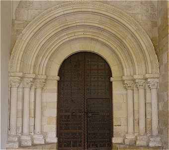 Portail Roman de San Juan Bautista  Estella
