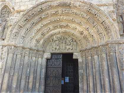 Portail de l'glise San Miguel  Estella