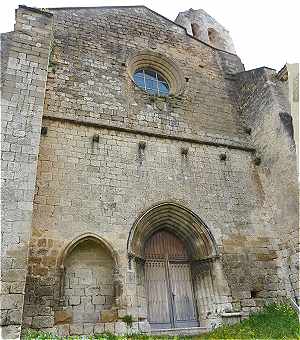 Faade du couvent Santo Domingo  Estella