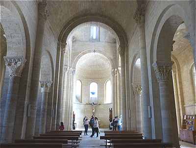 Intrieur de l'glise Romane Saint Martin de Fromista