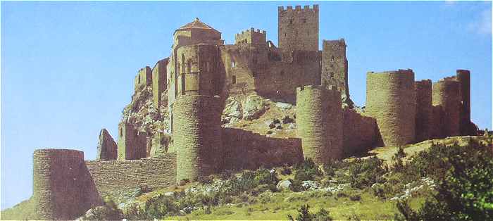 Chteau de Loarre dans la Province d'Huesca