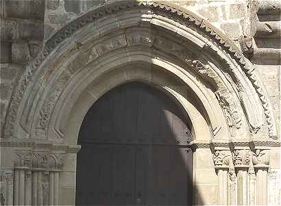 Portail de l'glise San Juan Bautista de Lekunberri