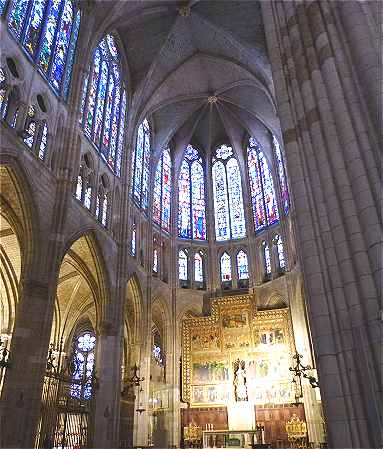 Capilla Major et rtable de la Cathdrale de Leon