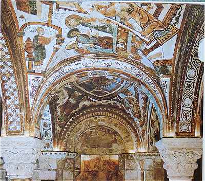Fresques murales du Panthon des Rois de Leon