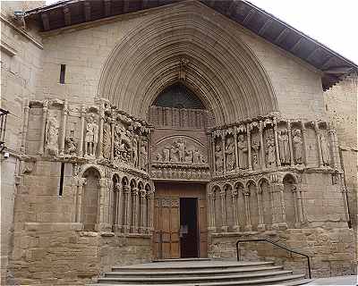 Portail de l'glise San Bartolom  Logrono