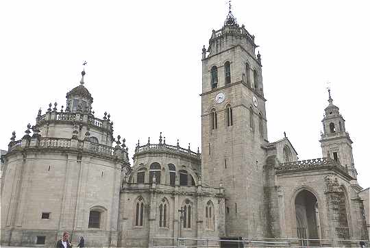 Chevet de la Cathdrale de Lugo