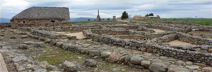 Panorama sur le site archologique de Numance