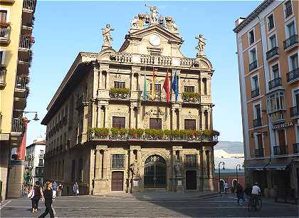 La Casa Consistorial  Pampelune