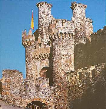 Chteau des Templiers  Ponferrada