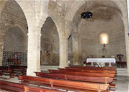 Intrieur de l'glise du Crucifix  Puente la Reina