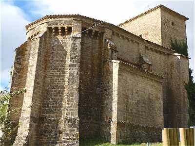 Eglise San Pedro de Reta dans la valle de l'Izagaondoa