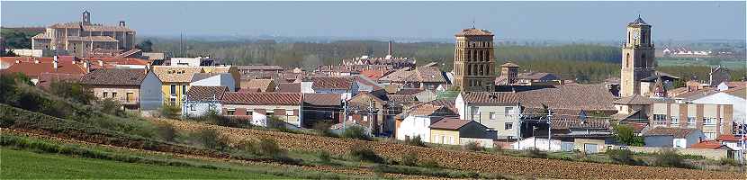 Panorama sur Sahagun