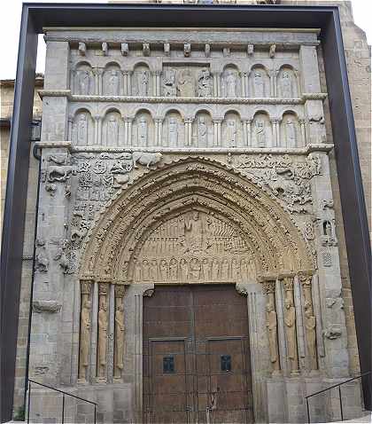 Portail de l'glise Santa Maria  Sanguesa