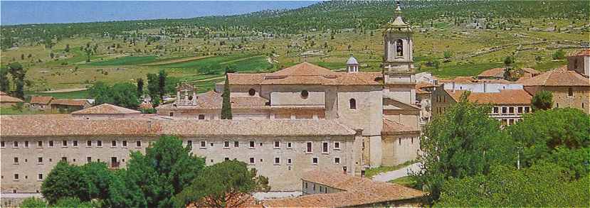 Panorama sur le monastre de Santo Domingo de Silos