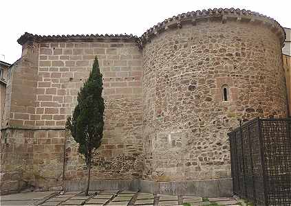 Chevet et transept de l'glise San Salvador de Soria