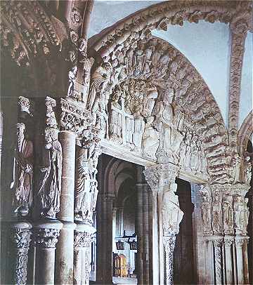 Portail de la Gloire de la Cathdrale de Saint Jacques de Compostelle