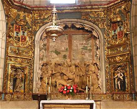 Chapelle de Mondragon dans la Cathdrale de Saint Jacques de Compostelle