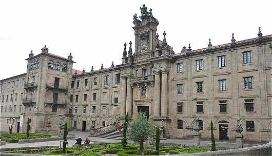 Le Monastre San Martin Pinario  Saint Jacques de Compostelle