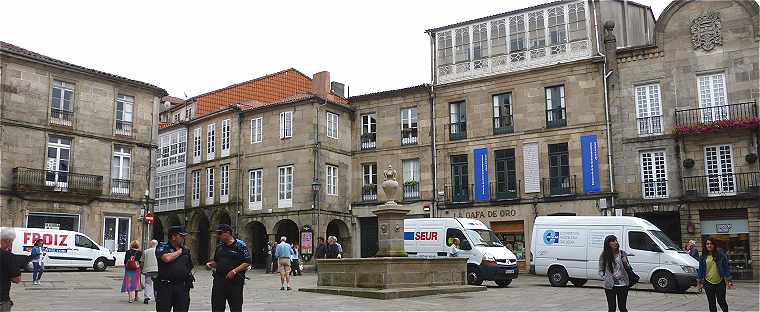 Praza do Toural  Saint Jacques de Compostelle