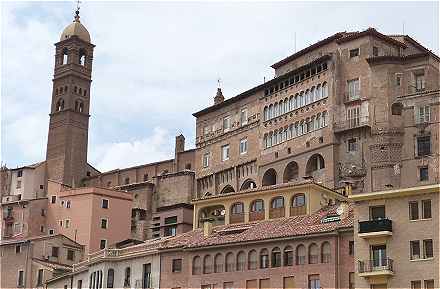 Eglise de la Magdalena et Palais Episcopal  Tarazona