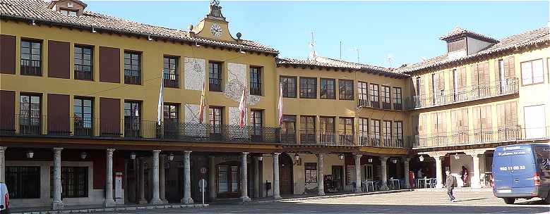 La Plaza Mayor de Tordesillas