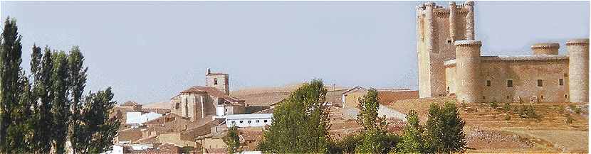 Torrelobaton: glise Santa Maria et chteau-fort