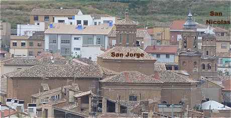 Eglises San Jorge et San Nicolas  Tudela