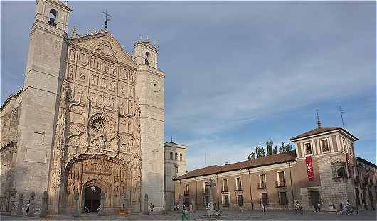 Plaza San Pablo: glise San Pablo et Palais de la Diputacion Provincial  Valladolid